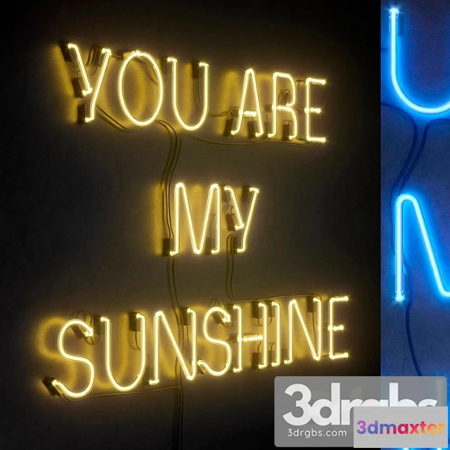 1045596 - Light modules. set 40. neon