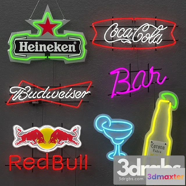 1045608 - Neon bar signs