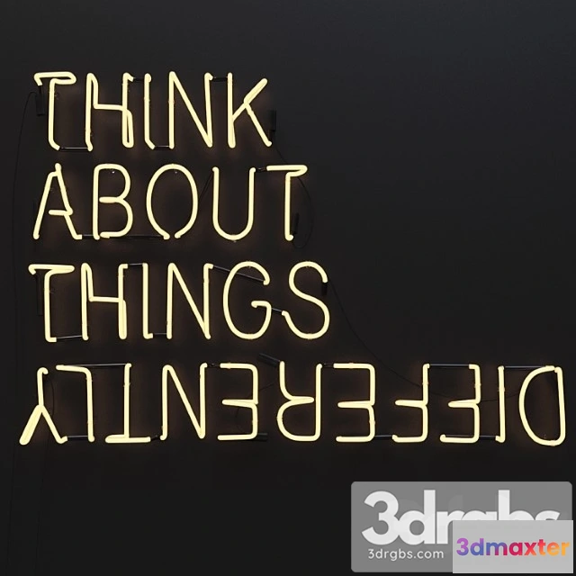 1045612 - Neon inscription, neon sign