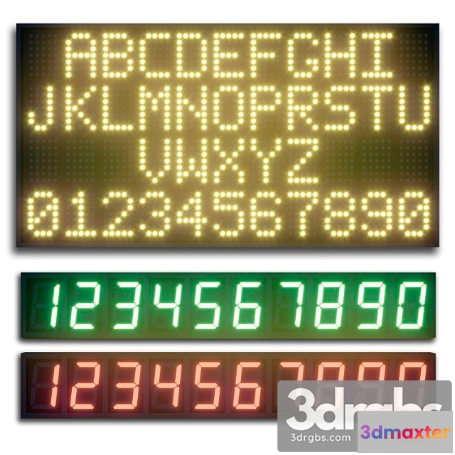 983954 - Led display modules. set 07