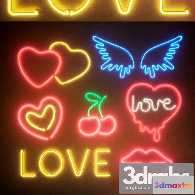984010 - Neon Light modules. set 29. neon