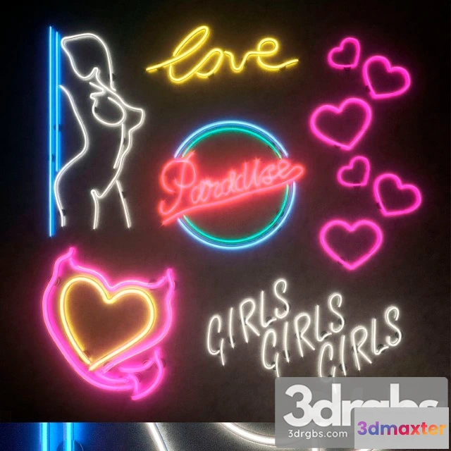 984012 - Neon Light modules. set 34. neon