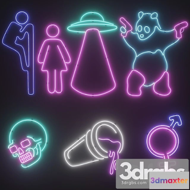 984024 - Neon Set 18