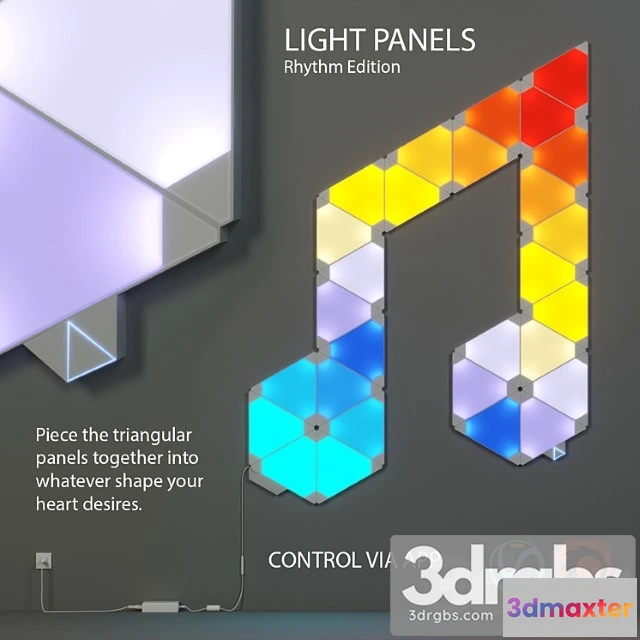 984084 - Technical lighting Nanoleaf - light panels - rhythm edition