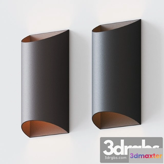 1045760 - Wesley two-light led outdoor wall sconce by kichler