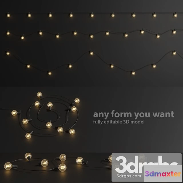 984136 - Editable garland lights set 1