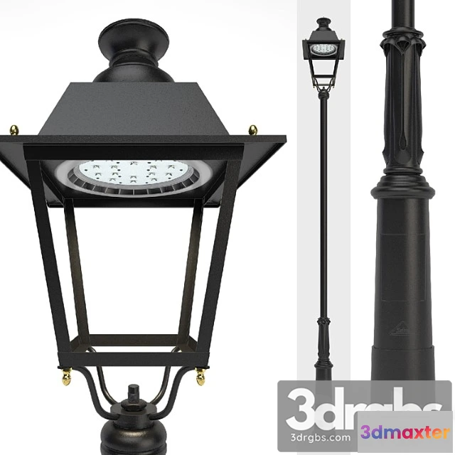 984144 - Fonarnyi Stolb Salvi Villa Ochocentista Led