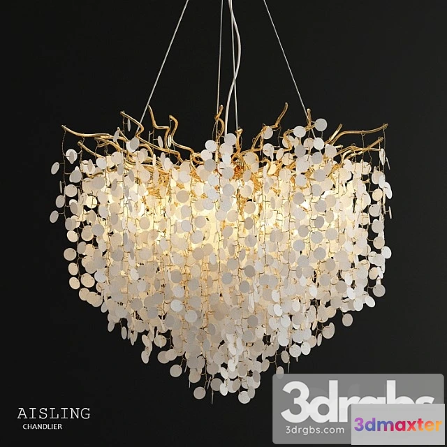 1045848 - Aisling coin glass chandelier