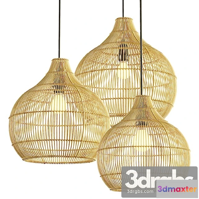 1045870 - Aliexpress modern rattan chandelier