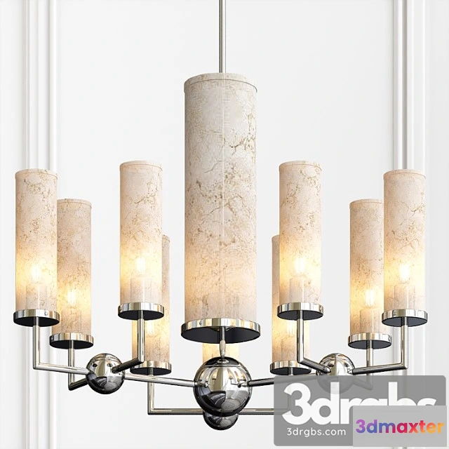 1046160 - Baker sodalite chandelier