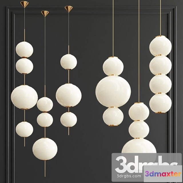 1046208 - Beads & pearls suspension pendants