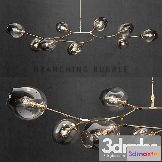 1046374 - Branching bubble 9 lamps 3
