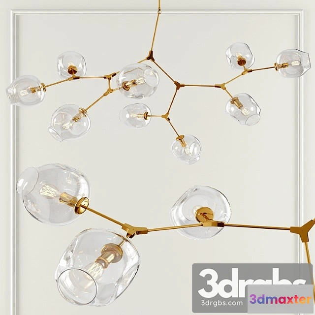 1046378 - Branching bubble 9 light