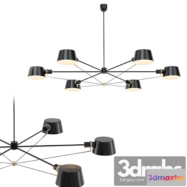 1046392 - Brendan ravenhill long pivot chandelier