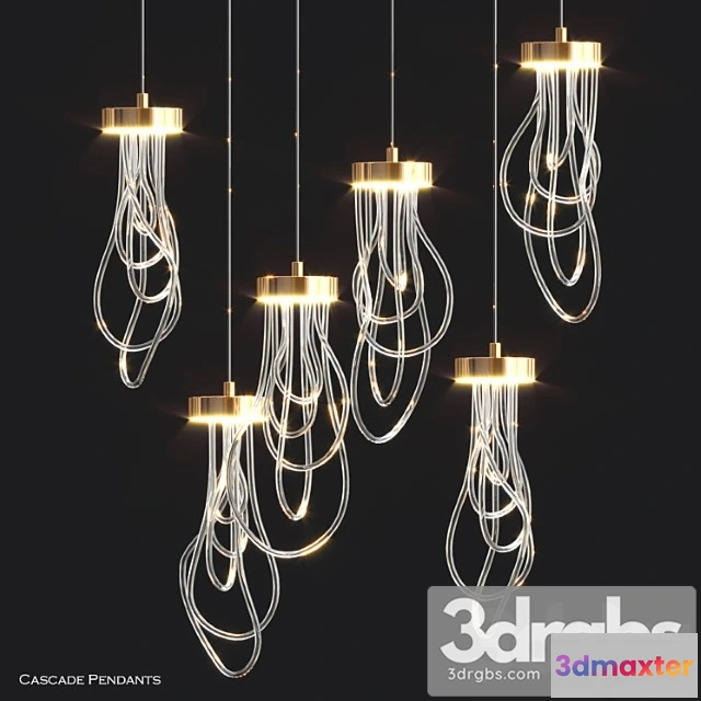 1046496 - Cascade pendants by morghen studio