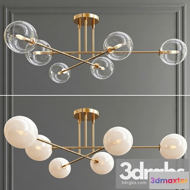 1046532 - Ceiling 6 light ctc chandelier