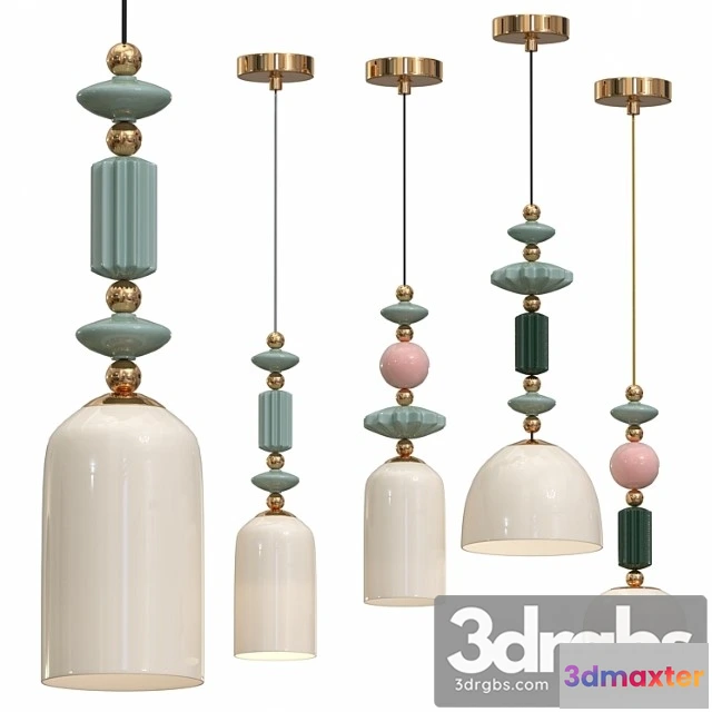 1046534 - Ceiling chandelier odeon light 4861 1b candy