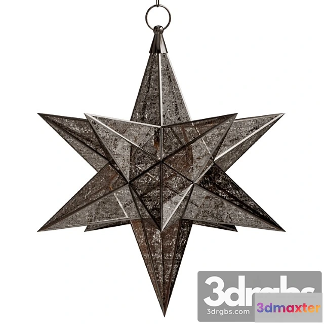 1046606 - Chandelier black star