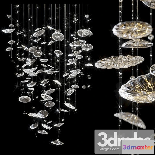 1046688 - Chandelier light vargov - fiber - No.2