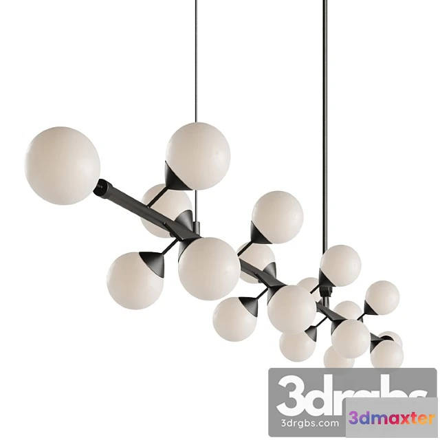 1046744 - Chandelier pikart bubble