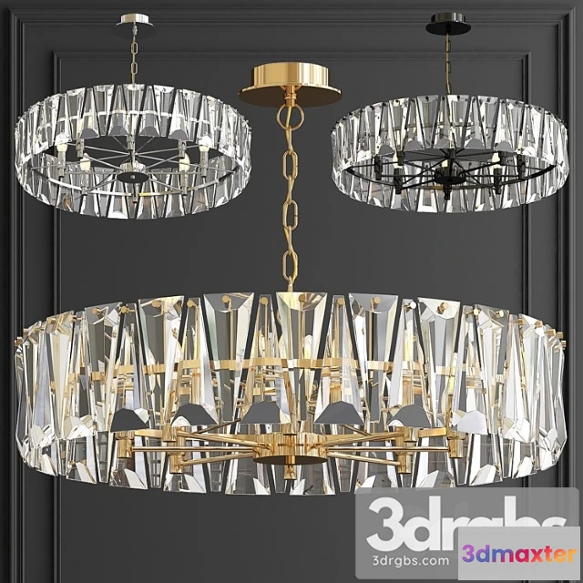 1046764 - Chandelier ruby crystal chandelier gold 75