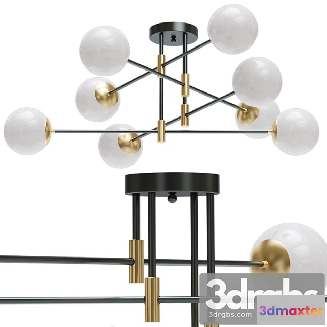 1046768 - Chandelier satellite semi transparent mount