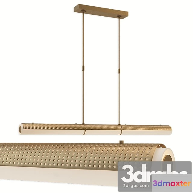 1046866 - Circa precision large linear chandelier