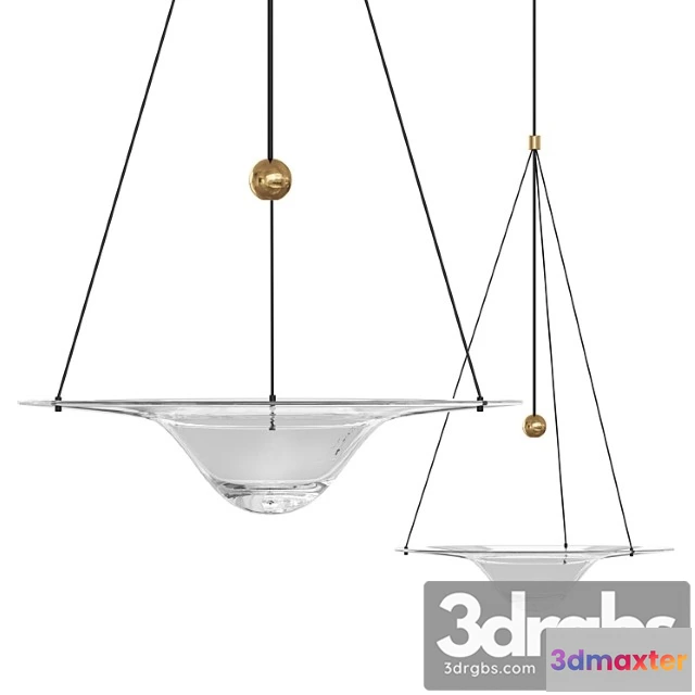 1046902 - Clepsydra glass chandelier - No.2