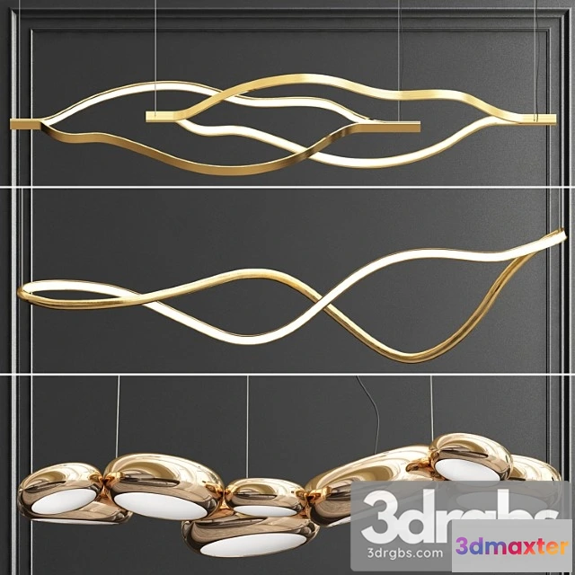 1046962 - Collection of minimalist lightings