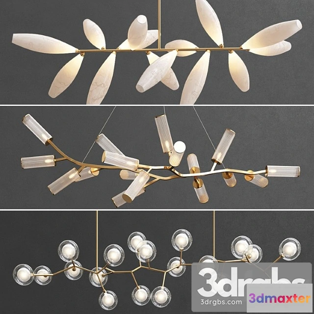 1046964 - Collection of modern branche lighting