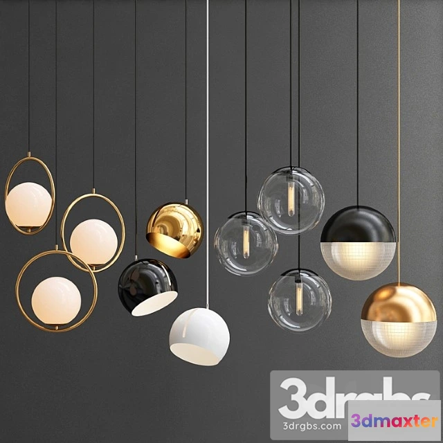 1046980 - Collection of pendant lights new