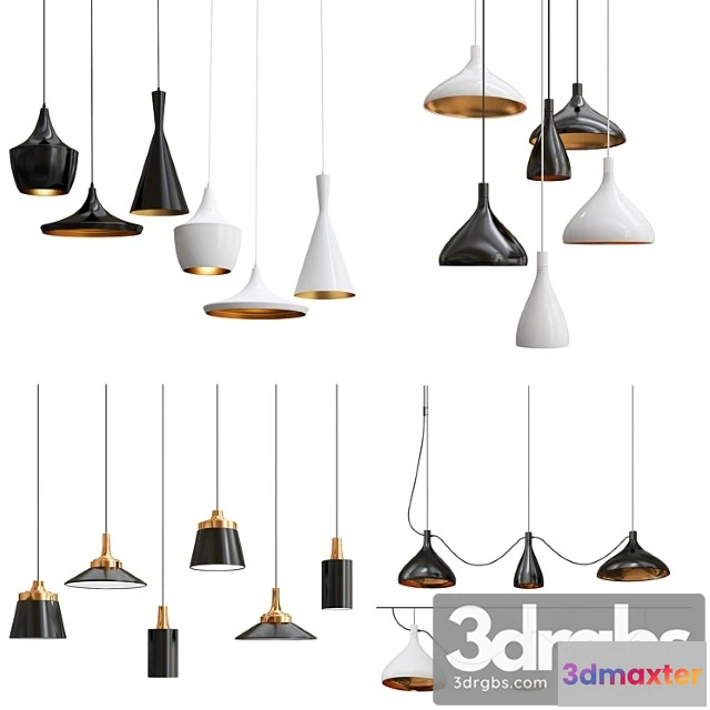 1046988 - Collection of swell pendants