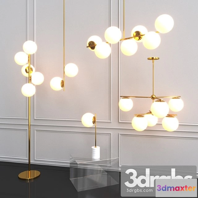 1046990 - Collection of west elm lamps