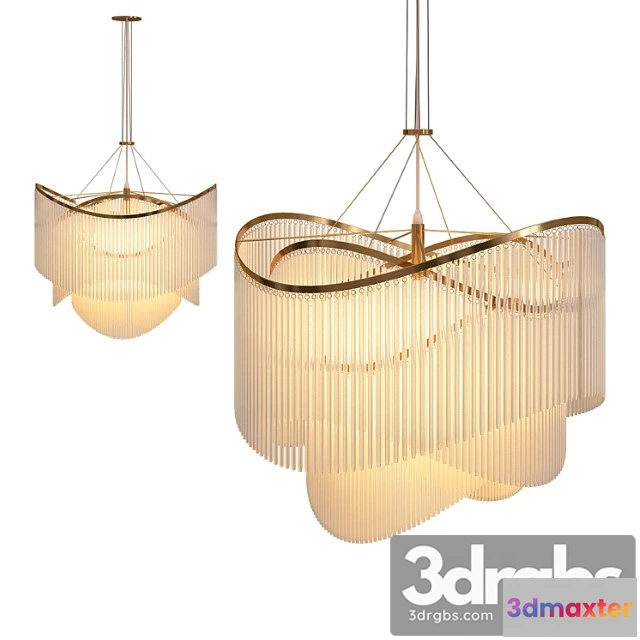 1047034 - Cordelia 3 tier pendant