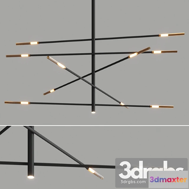 1047066 - Crossroad chandelier by bonaldo