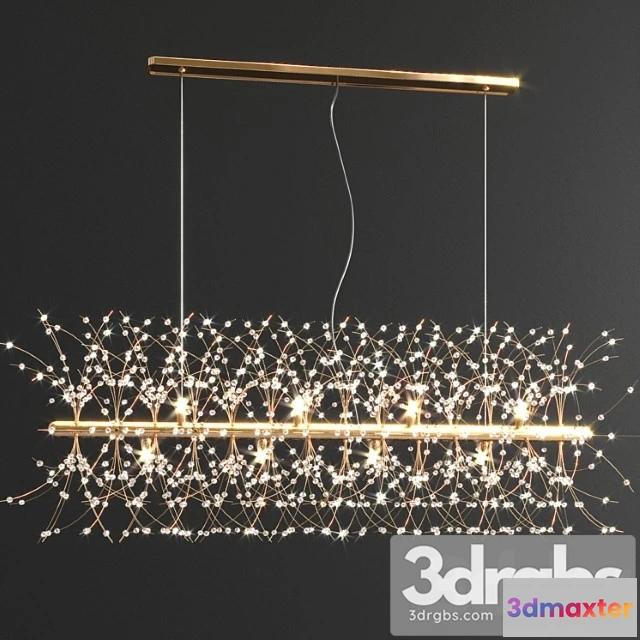 1047080 - Crystal linear chandelier 1