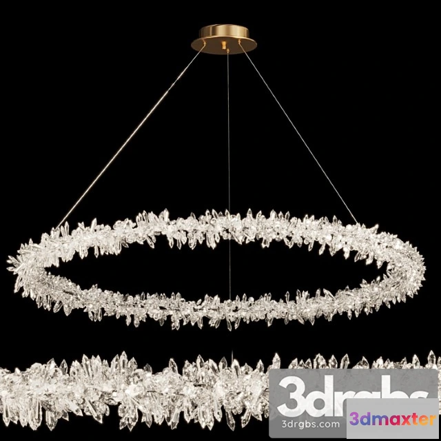 1047084 - Crystal ring chandelier sibyl xl