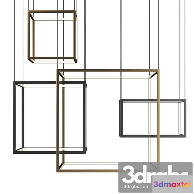 1047100 - Cube x pendant lamp by aromas del campo