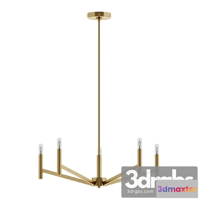 1047140 - Dawlish 5 light chandelier by greyleigh