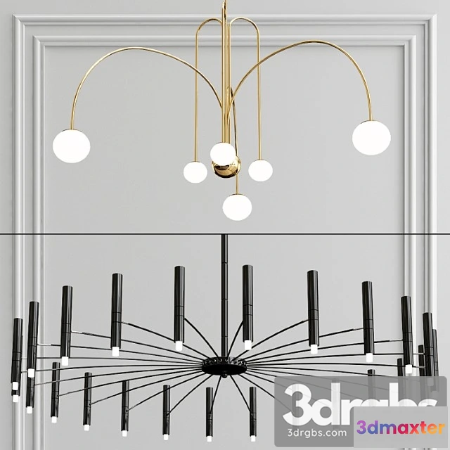 1047142 - Day and loka chandelier collection