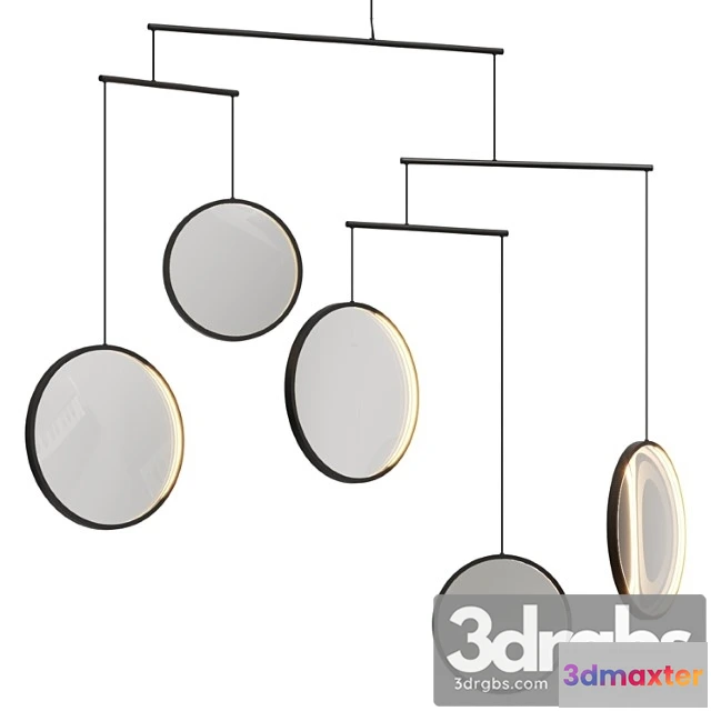 1047146 - Dcw editions focus x5 pendant lamp