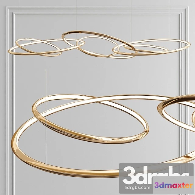 1047162 - Decorative ring chandelier