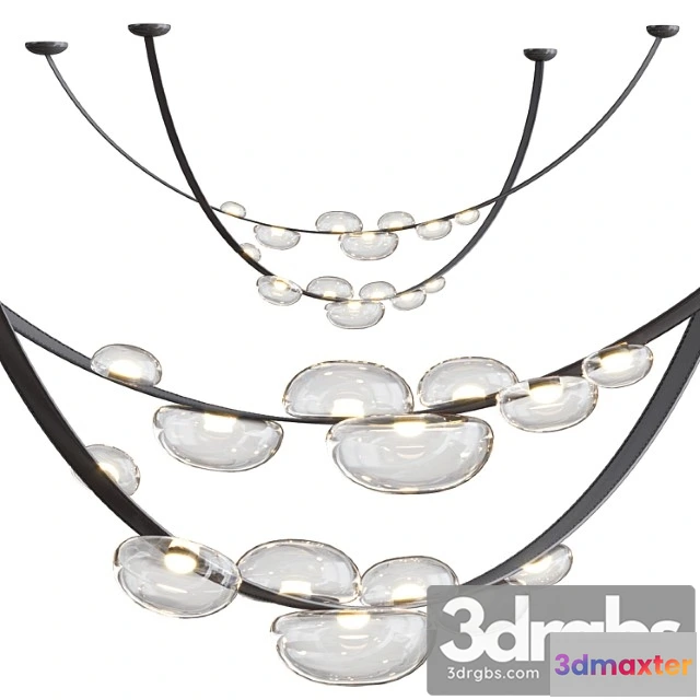 1047202 - Dew drops led pendant by bomma