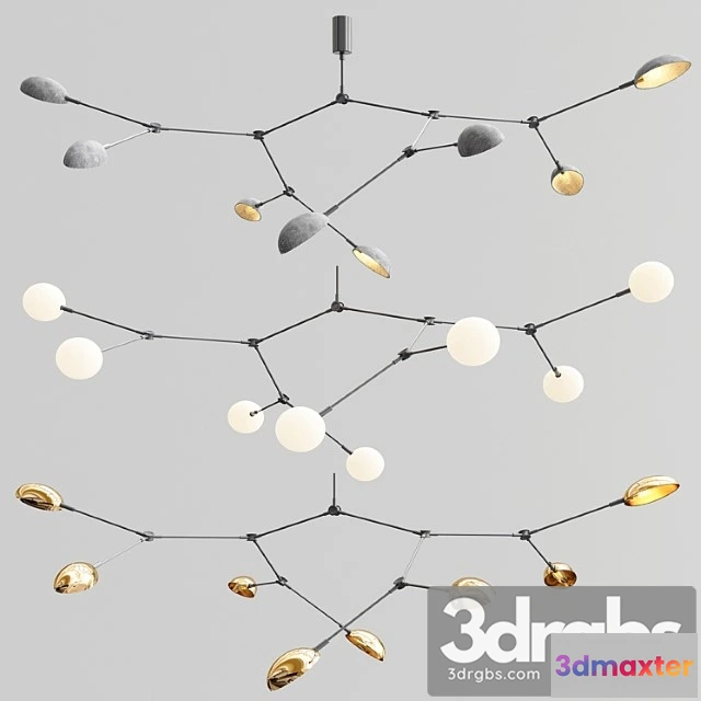 1047266 - Drop chandelier - 3 type