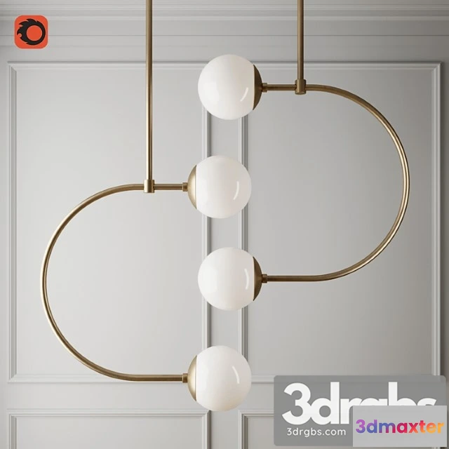 1047306 - Droplight nordic globle hanglamp