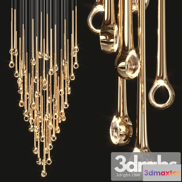 1047454 - Eyelet chandelier by sans souci 1