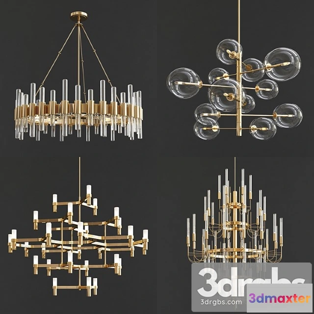 1047696 - Four exclusive chandelier collection 11