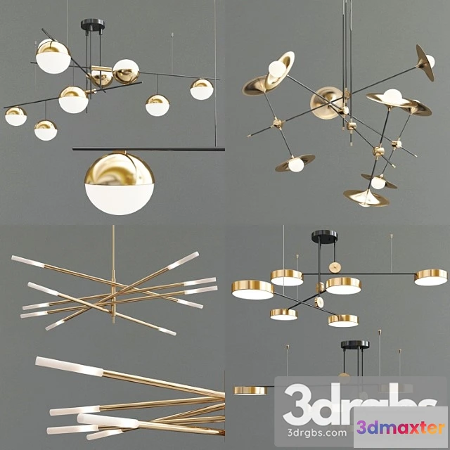 1047702 - Four exclusive chandelier collection 18_1