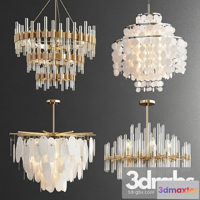 1047710 - Four exclusive chandelier collection 31