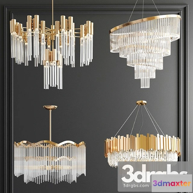 1047718 - Four exclusive chandelier collection 39